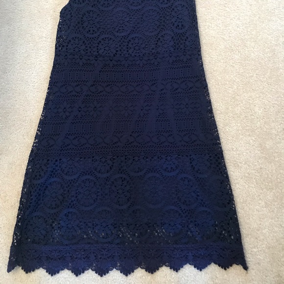 Navy lace dress - Picture 3 of 3